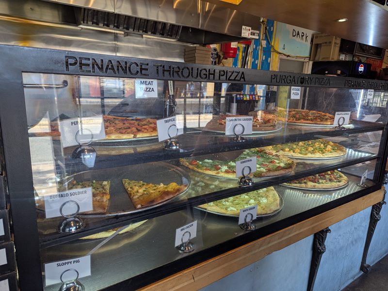 Purgatory Pizza food